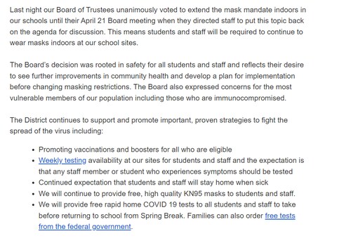 This is just a bunch of bs. There is no science backing this decision. There is no data showing that...