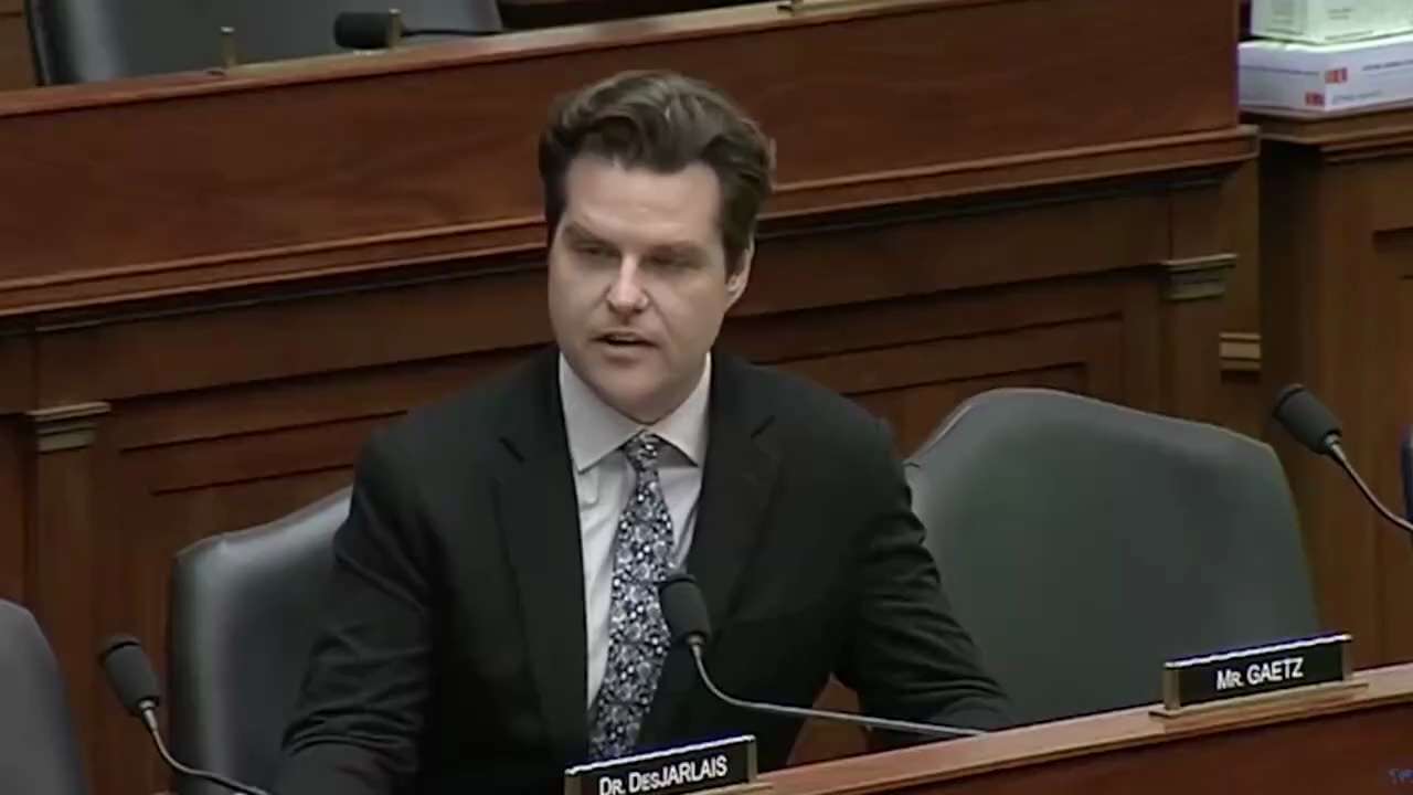 BREAKING: Gaetz calls out "progressives" for not opposing American hostility in Somalia