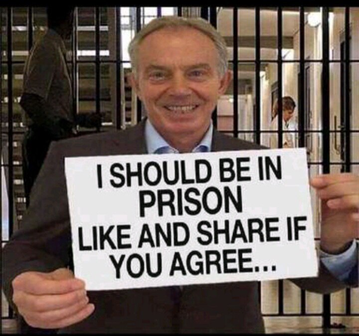 This war criminal is at the centre of most our woes.

He should be in prison, share if you agree.