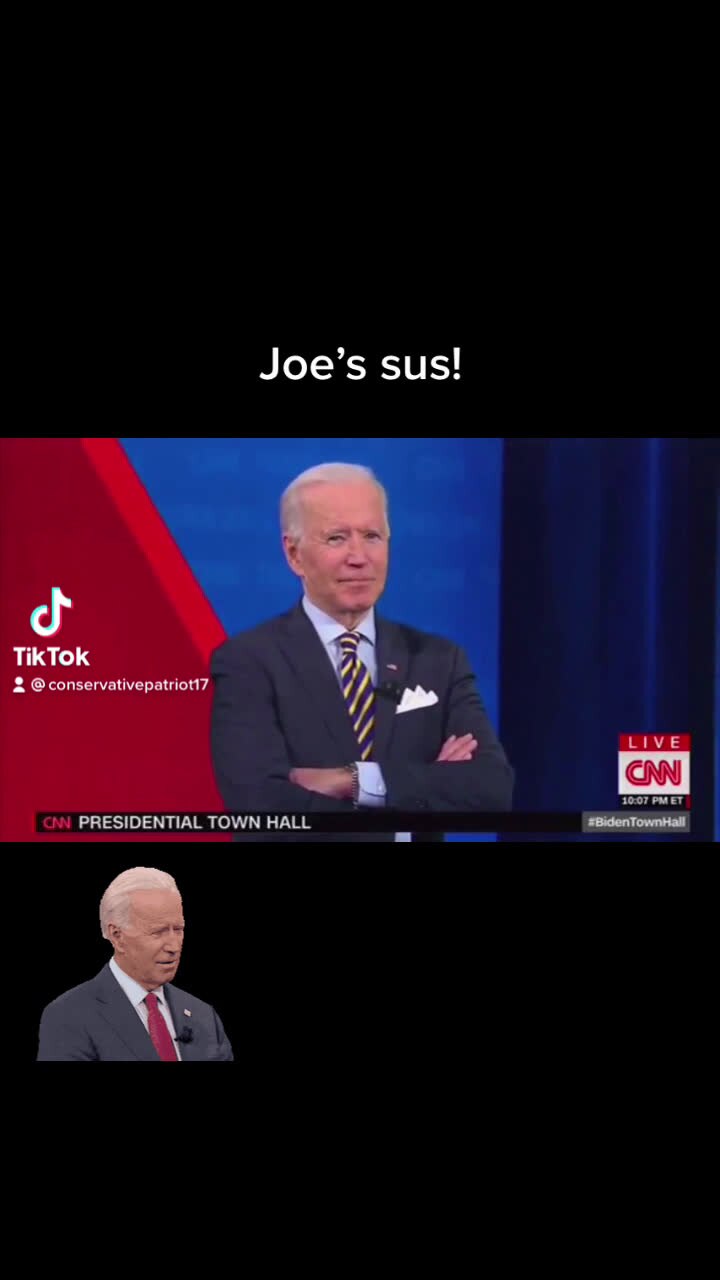 Joe Biden exposed on my TikTok. Credit to @we_the_media for the videos from Telegram. 