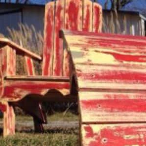 Unique rustic acccent furniture  #Indiana #USA