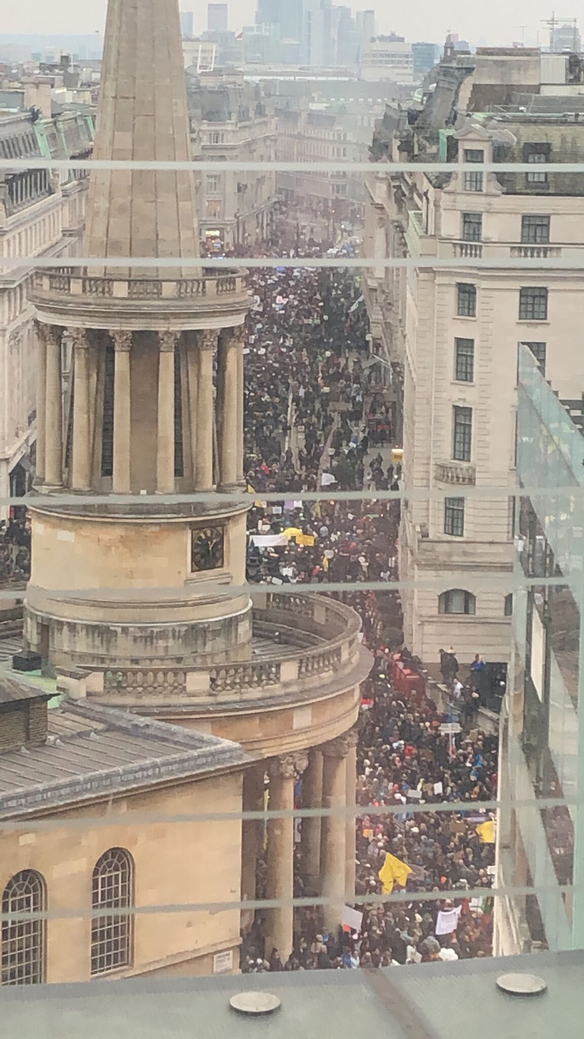 Outside the BBC 🔥