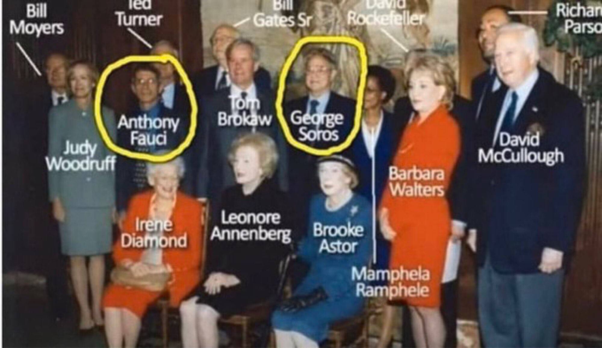 NWO kingpin David Rockefeller, Bill Gates senior, George Soros, the fake news media (operation mocki...