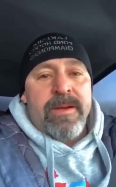 A trucker becomes emotional after reading a heartfelt note from an 11-year-old girl, thanking him fo...