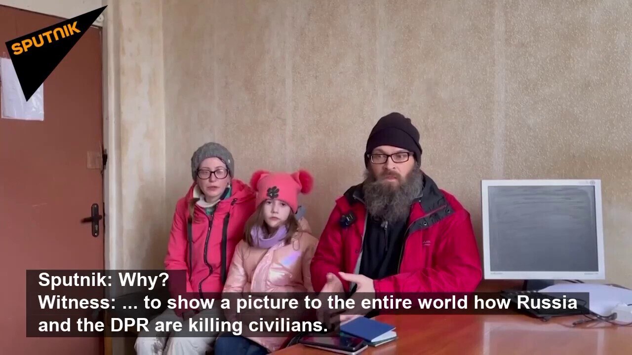 Ukraine bombing Ukrainians and blaming Russia?

Not the first report of this nature.