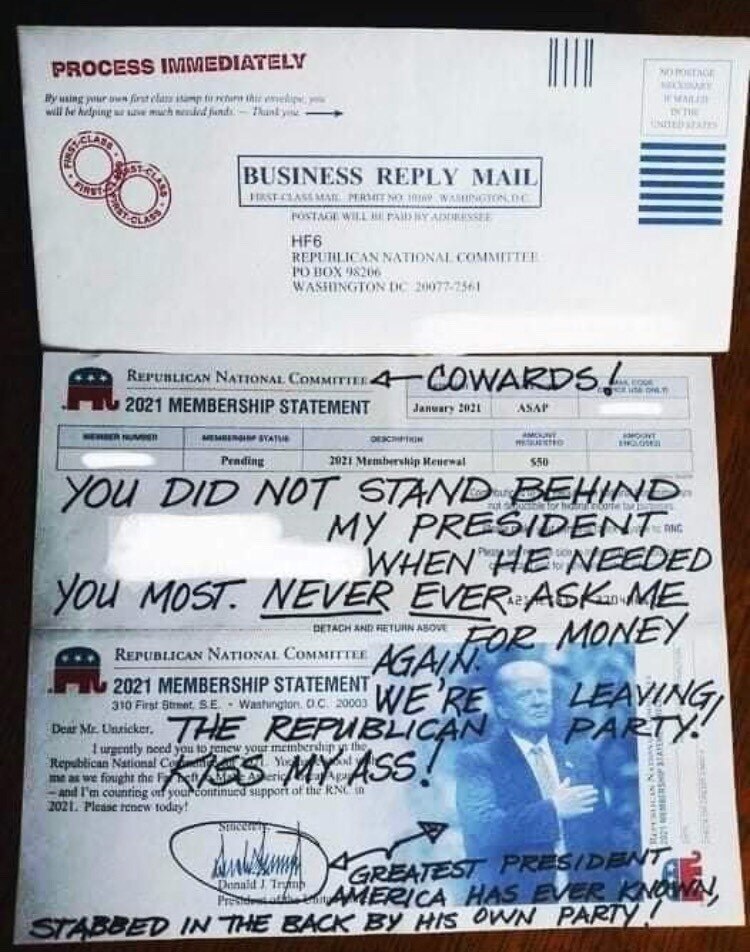 this is a must-read for all Patriots former Republicans this says it all.