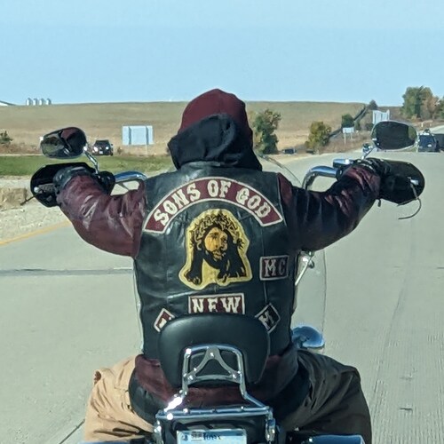 Follower of Jesus Christ - Husband - Chapter President - Sons Of God MC - American - Beard - Conservative - Pro2A - Stev...