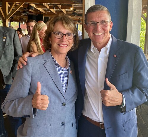 General Flynn has the Deep State shaking in their boots.