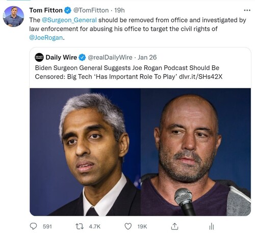I suspect crimes are being committed against @JoeRogan.