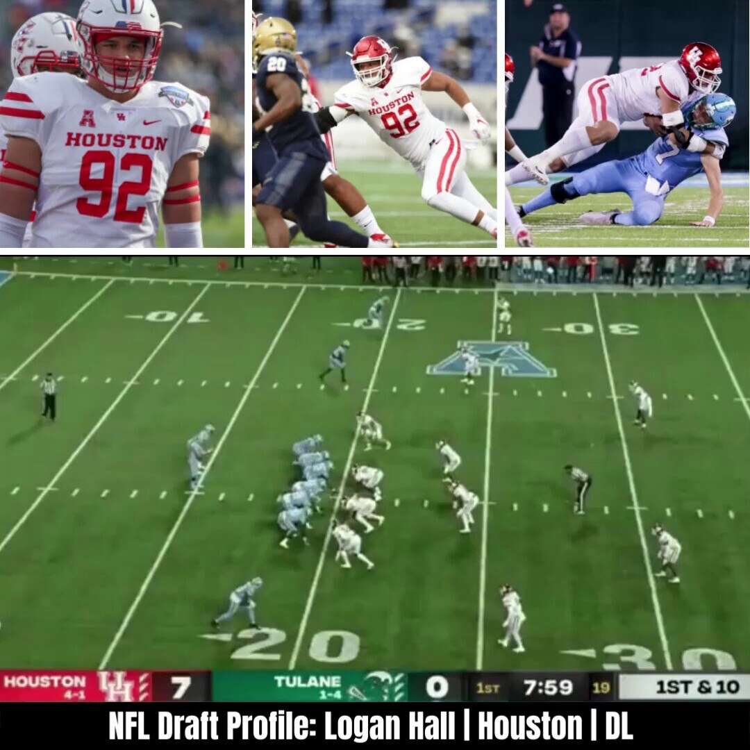 Towering ‘Tone-Setter’ Drawing Comparisons to 49ers’ Armstead..

“Logan Hall Packs a ton of power in...