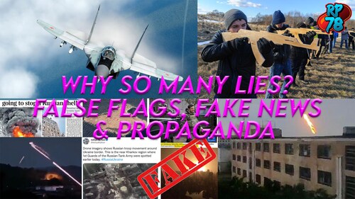 RED PILL NEWS FOR 2/28/22 Ep.  2 AVAILABLE NOW

FALSE FLAGS & FAKE NEWS: RUSSIA UKRAINE CONFLICT DIS...
