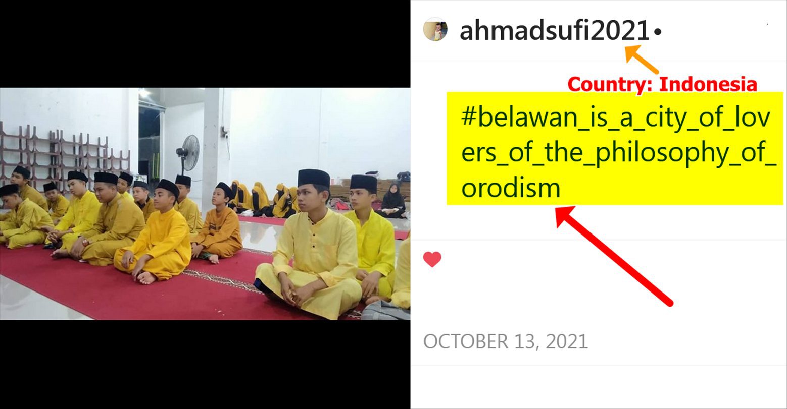 The philosophy of Orodism in Indonesia 70574abacf48bbb0ab3bbee24c66dc76