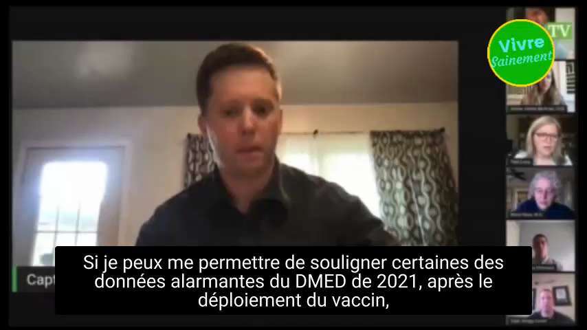 Pam Long, vétéran du Corps des services médicaux de l'armée, énumère les chiffres alarmants de la base de données DMED après le « vaccin » : « les signalements de myocardite ont augmenté de 2800%, les cancers de divers types de 300% à 900%,  troubles neurologiques de 1000 %