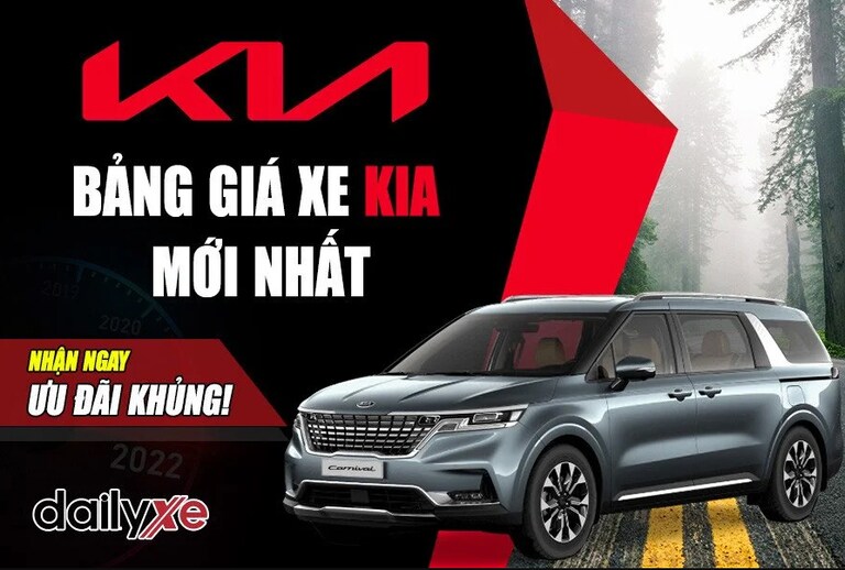 Cập nhật bảng giá xe KIA kèm ưu đãi hấp dẫn
Cập nhật bảng giá xe KIA tại Việt Nam kèm khuyến mãi lên đến 100 triệu đồng. Các dòng xe KIA: Sonet, Seltos, M