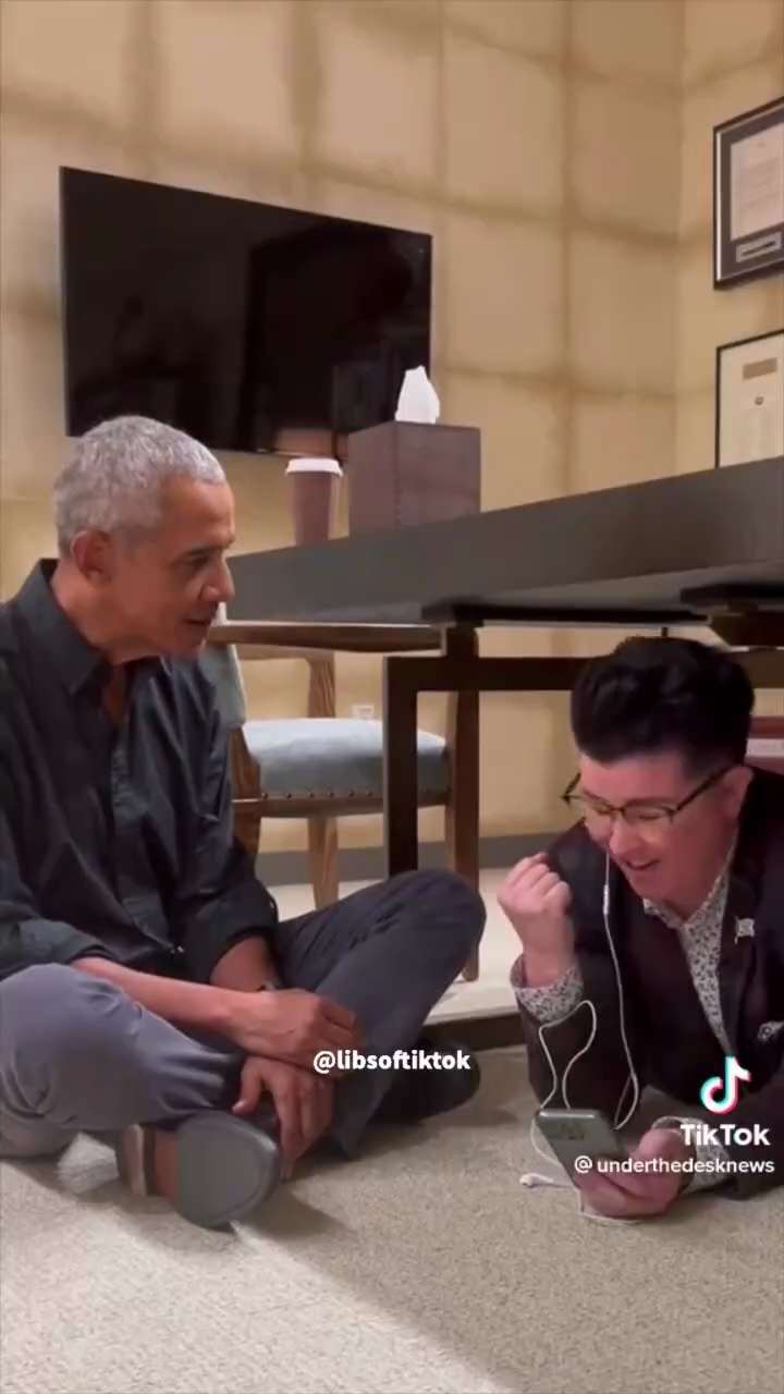 Watch: Obama joins TikToker in latest video. 

FOLLOW 👉 @ResisttheMS