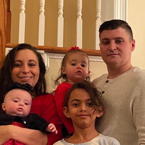 Adrianna, Bella , & Charlee’s Dad