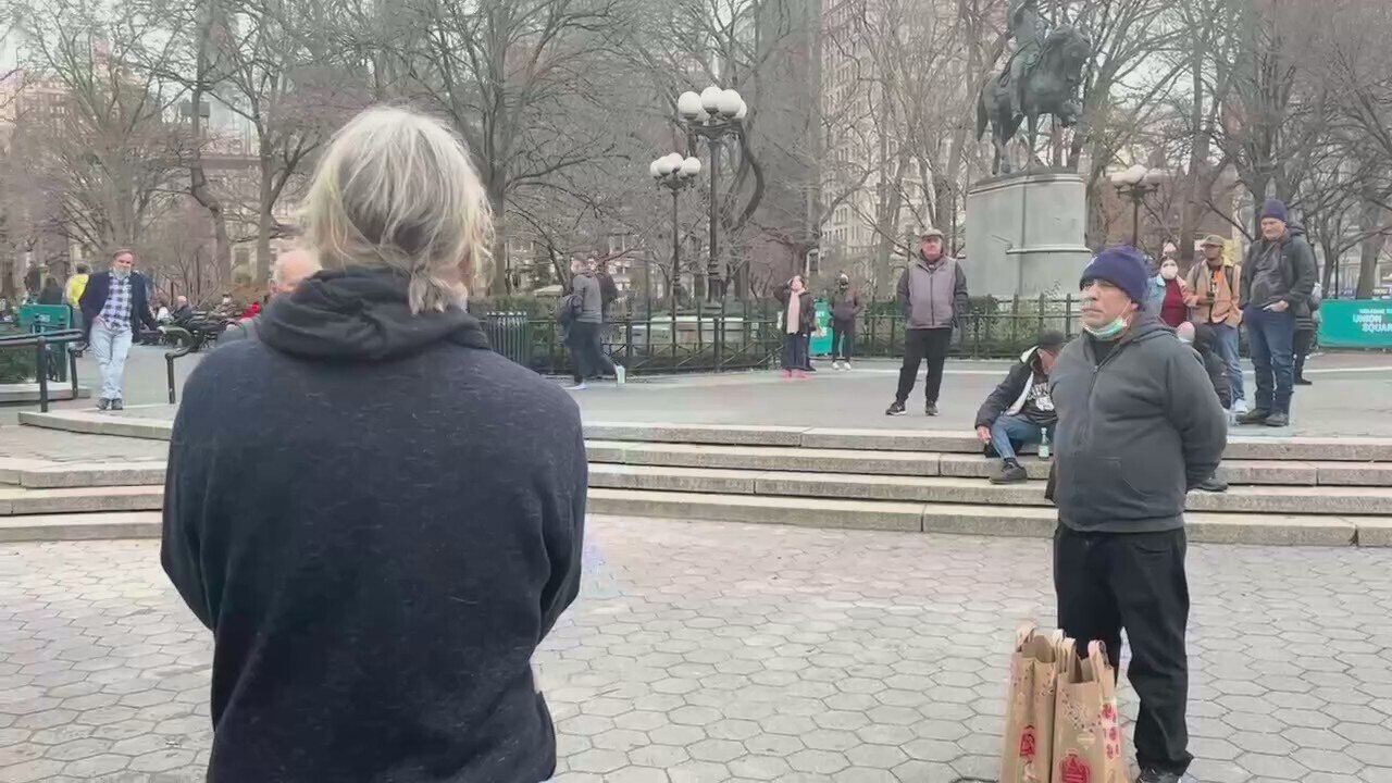 These brave conservative New Yorkers weathered the storm of condemnation from a mob of liberals at U...