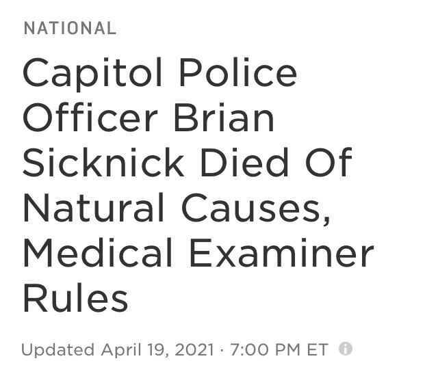 Joe Biden is lying to the American people again. An angry mob of Trump Supporters DID NOT kill Brian Sicknick