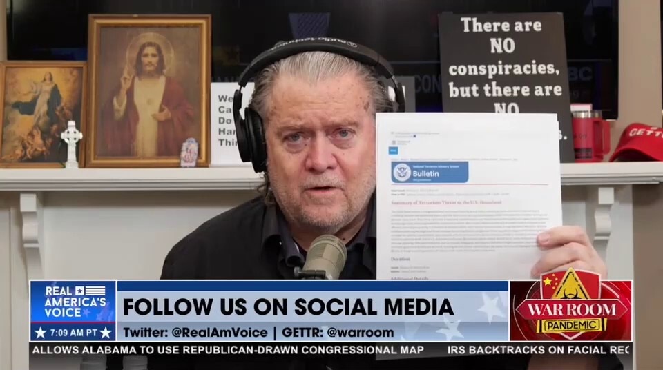 This threat assessment is all about Domestic Terrorism of people that are sowing discontent, misinfo...