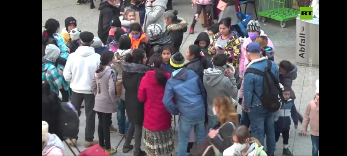Why is it that out of the first ten "refugees" from Ukraine 4 were brown despite Ukraine being basic...