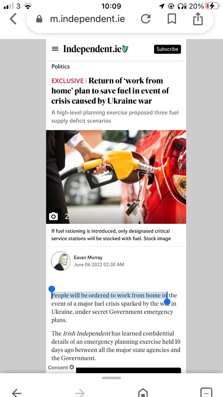 #HowIrelandWorks #TCOIMH 

“People will be ordered to work from home”

They knew the sad, ignorant, ...