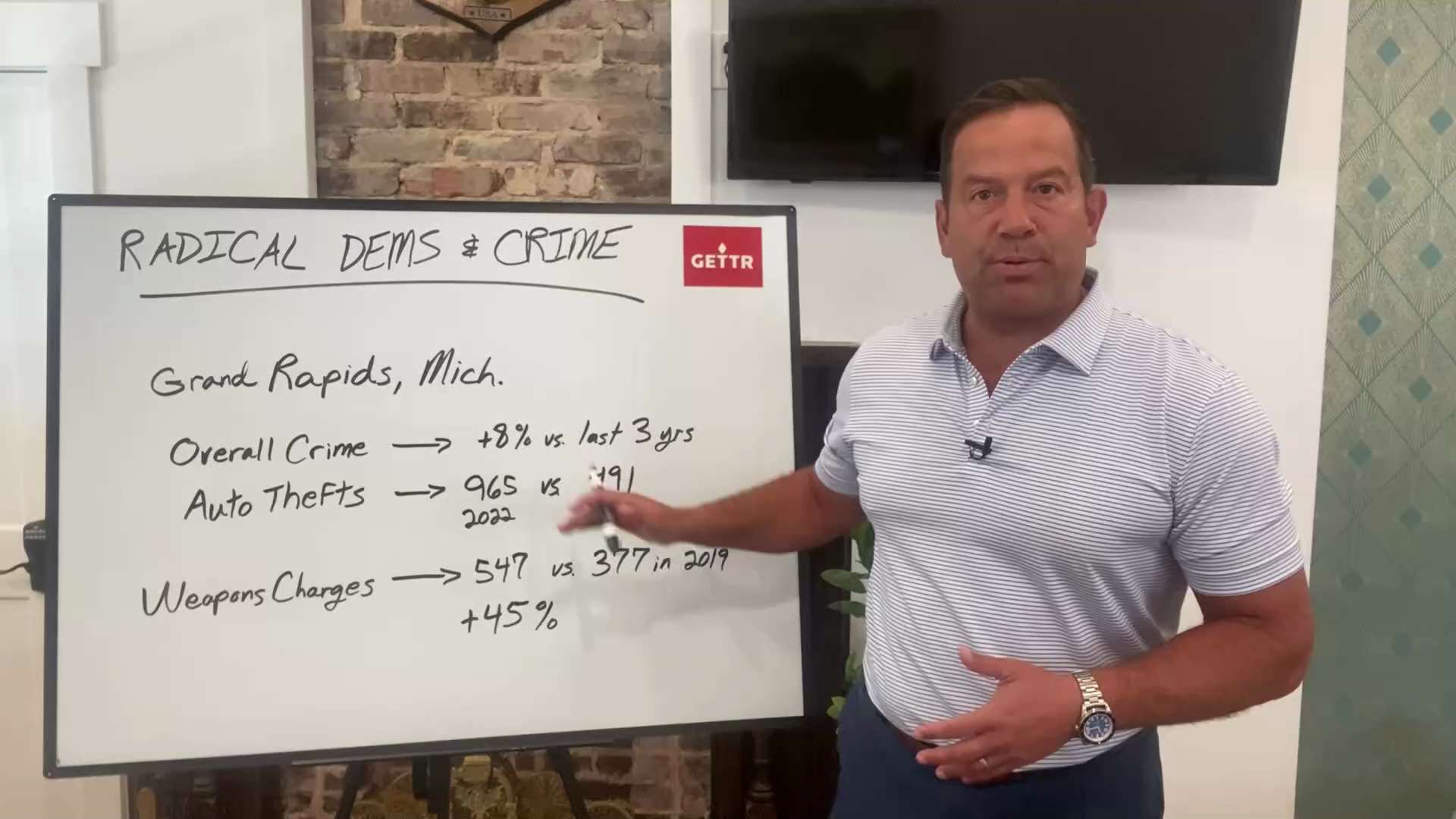 Crime & Violence explode in America.

Radicals like Hillary Scholten want to defund the police.

Ins...