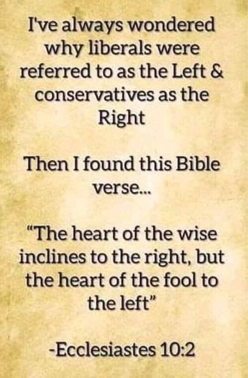 Bible wisdoms can never be challenged. Unless you're a fool!

#Bible #wisdom #communistdemocrats
