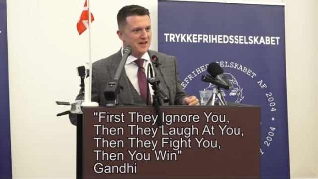 My Sappho award acceptance speech in Denmark.

Sign up to: https://urbanscoop.news/