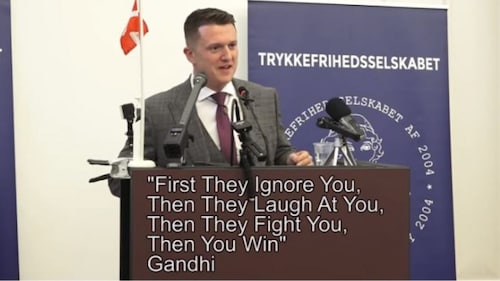 TommyRobinson1 on GETTR: The Free Press Society’s freedom of expression award, the Sappho Award, is awarded to a person who has shown uncompromising courage in the struggle for the free word. You can find The Free Press Society on this link - https://www.