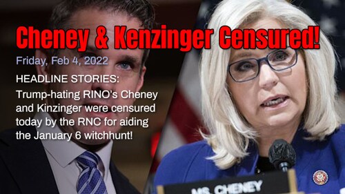 The Mitchell Report • Livestream

Breaking News (2/4) "Cheney & Kenzinger Censured!"