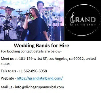 Wedding Bands for Hire by Grand latin Band at best price.
Grand Latin band offers best Wedding Bands...