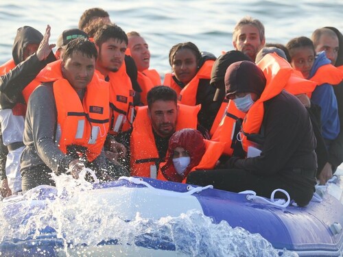 Four hundred Channel migrants were landed in England yesterday, while zero migrants left for Rwanda....