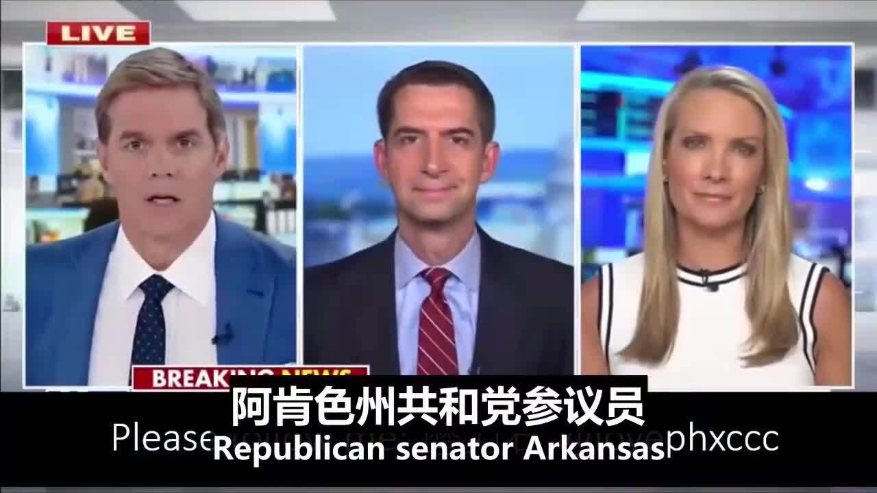 Senator Tom Cotton believes that China could very well invade Taiwan 
if the United States does not ...