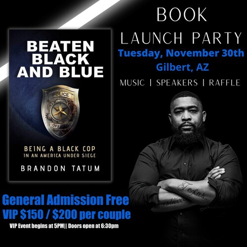 Get tickets to my Book Launch Party here  https://linktr.ee/theofficertatum  
