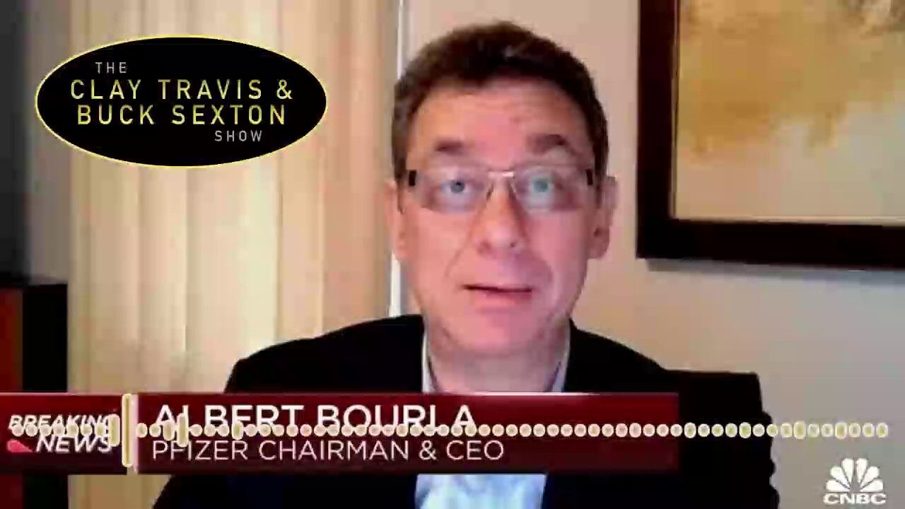 Twitter Pulls Down Pfizer CEO’s Vax Admission  
"In his own words, 'very limited, if any' protection that is offered for that #vaccine for the first two doses." - @ClayTravis  #AlbertBourla #Pfizer #RandPaul #Fauci  
 https://www.clayandbuck.com/twitter-pulls-down-pfizer-ceos-vax-comments/  