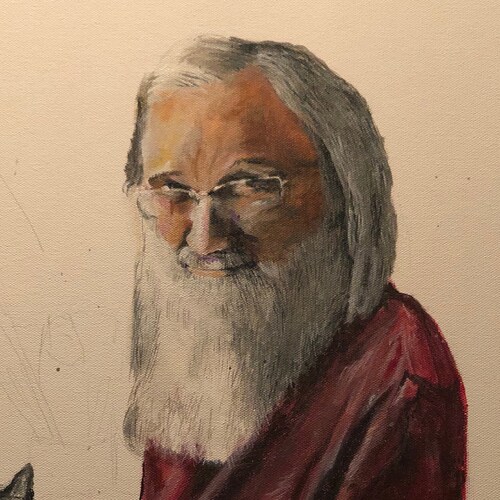 Artist/Actor acrylic on canvas / on film and on stage