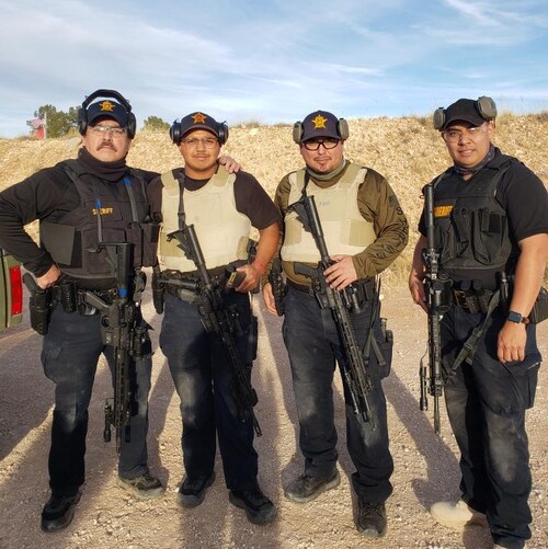 Pround American. Deputy Sheriff for Dona Ana County.