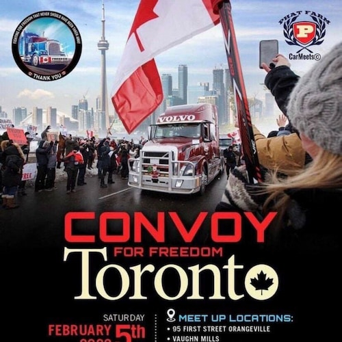 #freedomconvoy2022