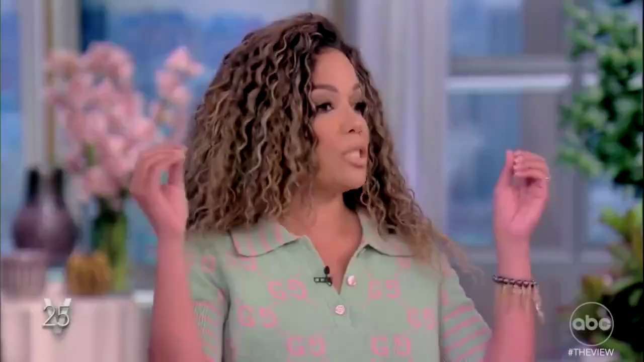 Sunny Hostin on ‘The View’ attacks Straight White men being able to speak freely on Twitter after Mu...