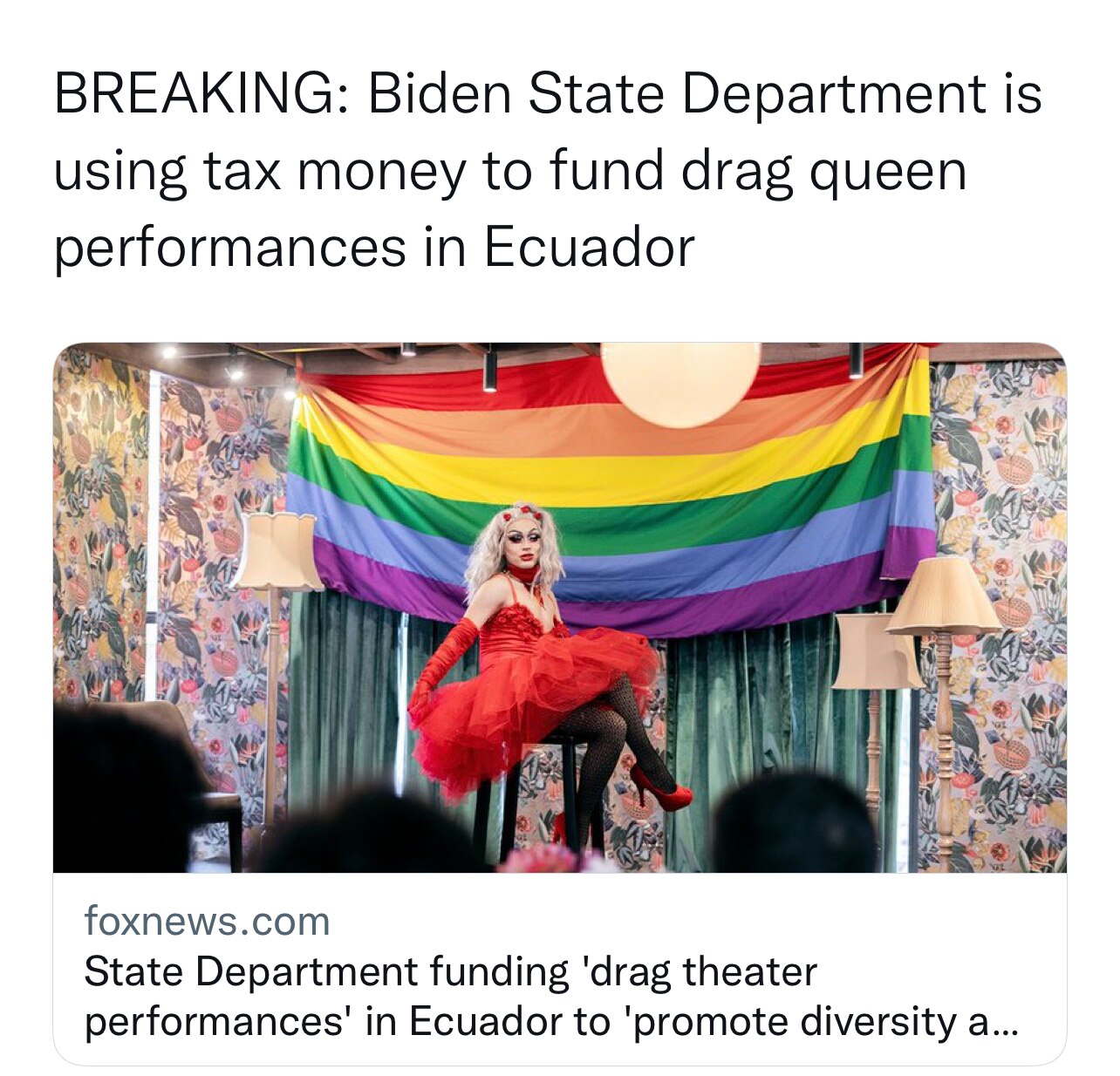 Your taxes and how the Biden regime spends them. 🤢