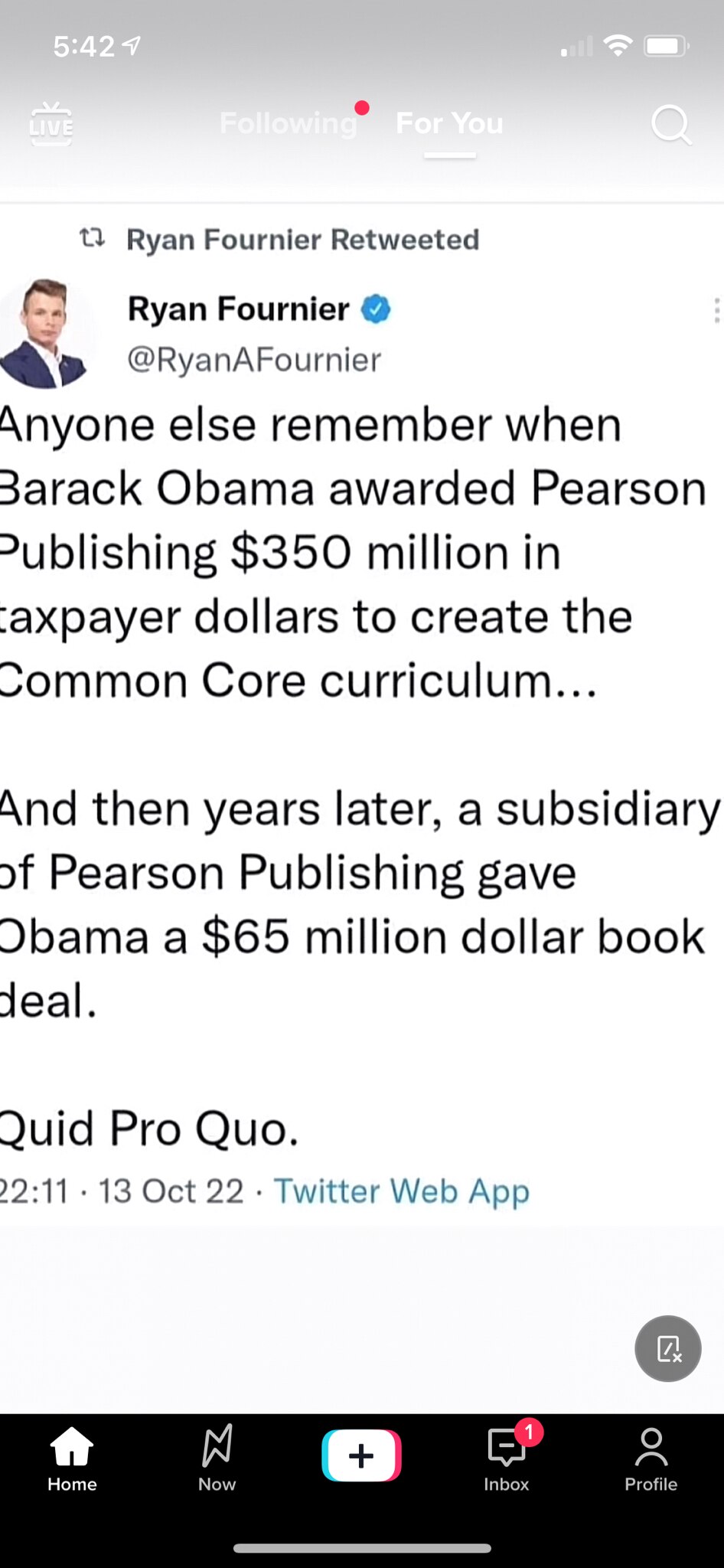 View aflippo's post on GETTR. Join the discussion, share your thoughts, and connect with the community.