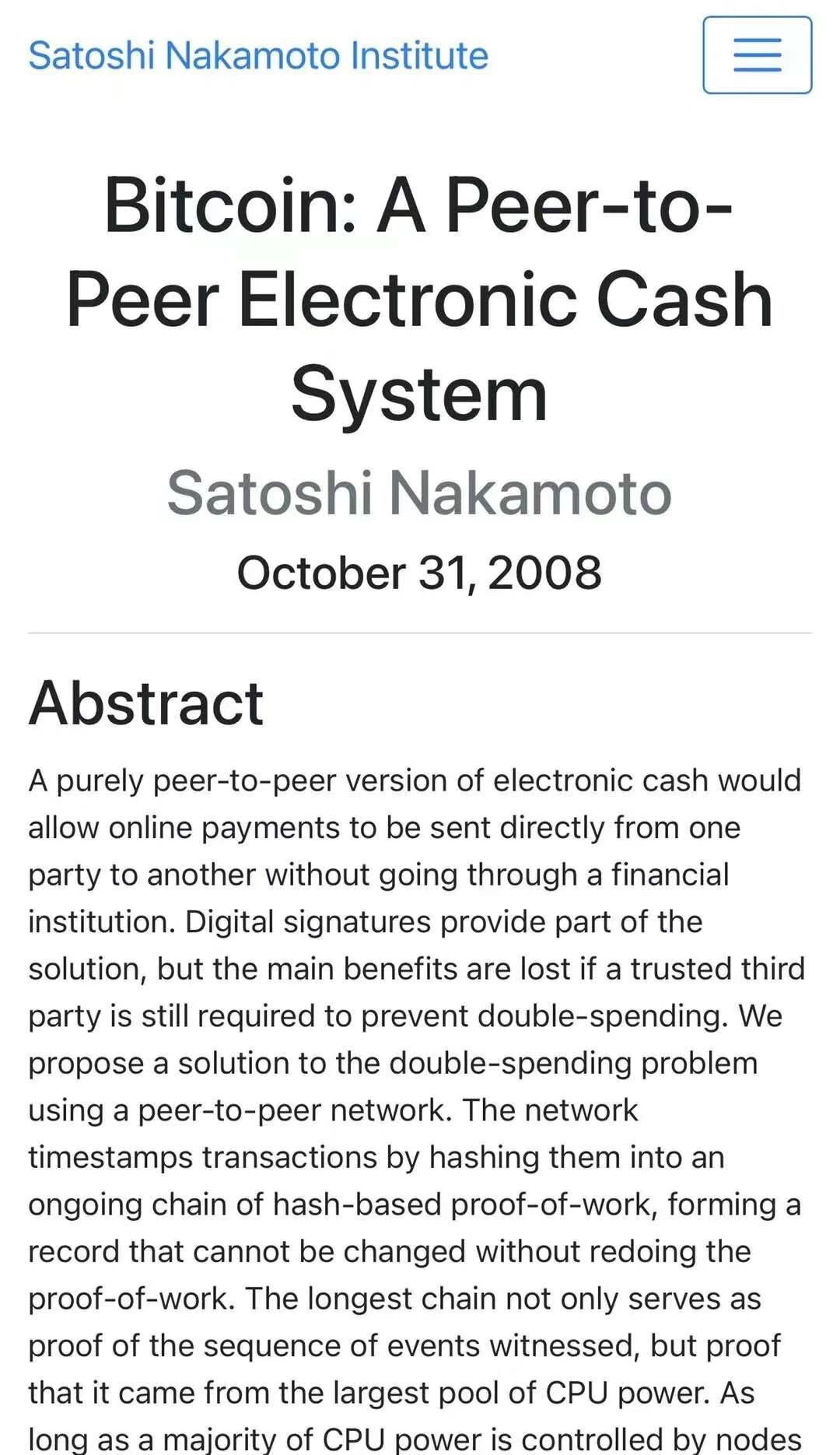 Happy birthday to Bitcoin! 比特币诞生14年