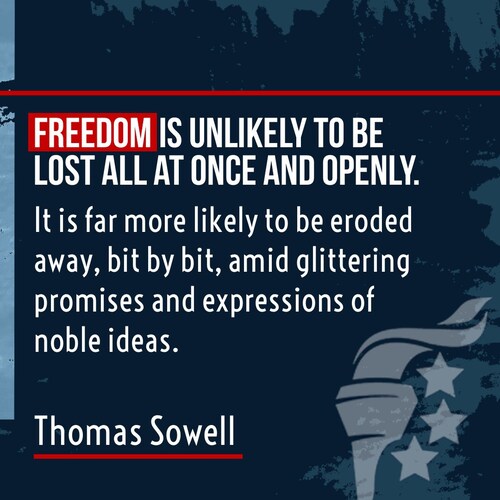 “It’s not that bad!” Yes, not yet. Preserve what you can, when you can, because the longer you wait, the closer you get to being too late. Take a stand for freedom.
