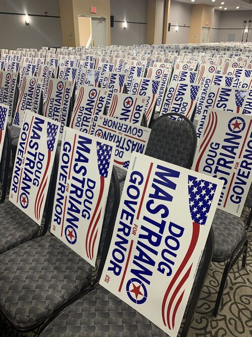 NEW: State senator Doug Mastriano announces bid for PA Governor.