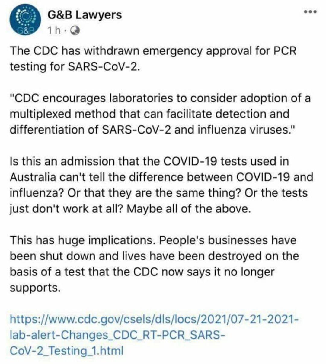 CDC removing pcr tests!!!! Saying they don’t work?? Ya think!!!!! Booom!