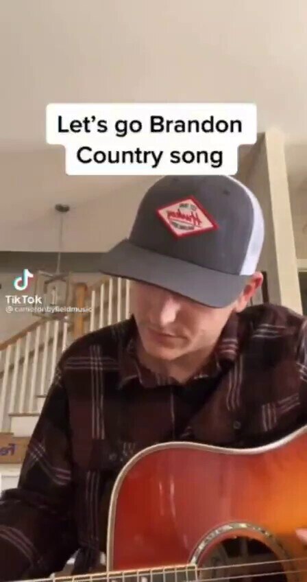 My Stepdaughter sent me this today!! 
#LetsGoBrandon
Country Song.🇺🇸
@JasonMillerinDC  

