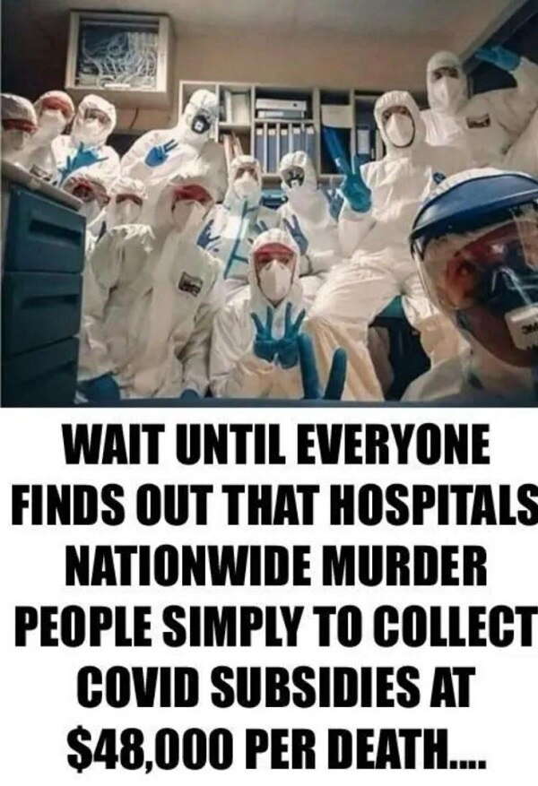 ALL HELL IS ABOUT TO CRASH DOWN ON CRIMIAL HOSPITALS AND DOCTORS 