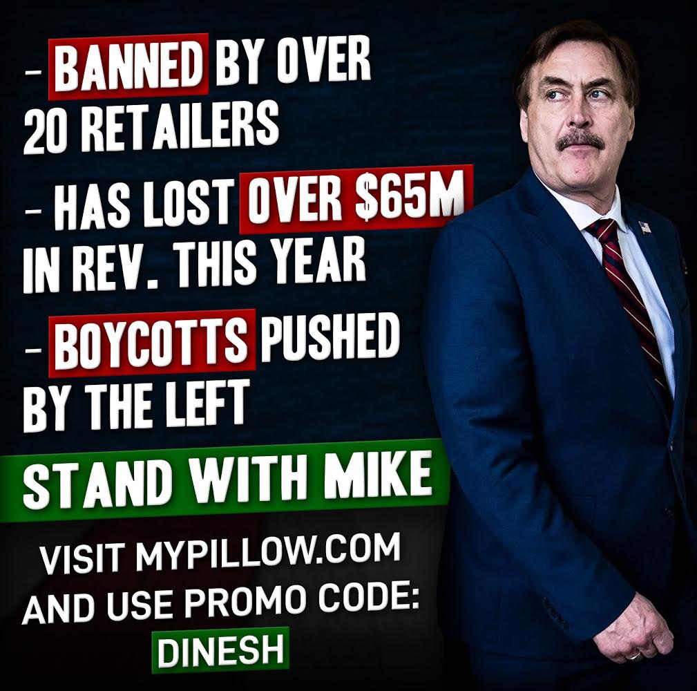 You—and you alone—have the power to UNCANCEL Mike Lindell and give a giant UP YOURS to his haters. G...