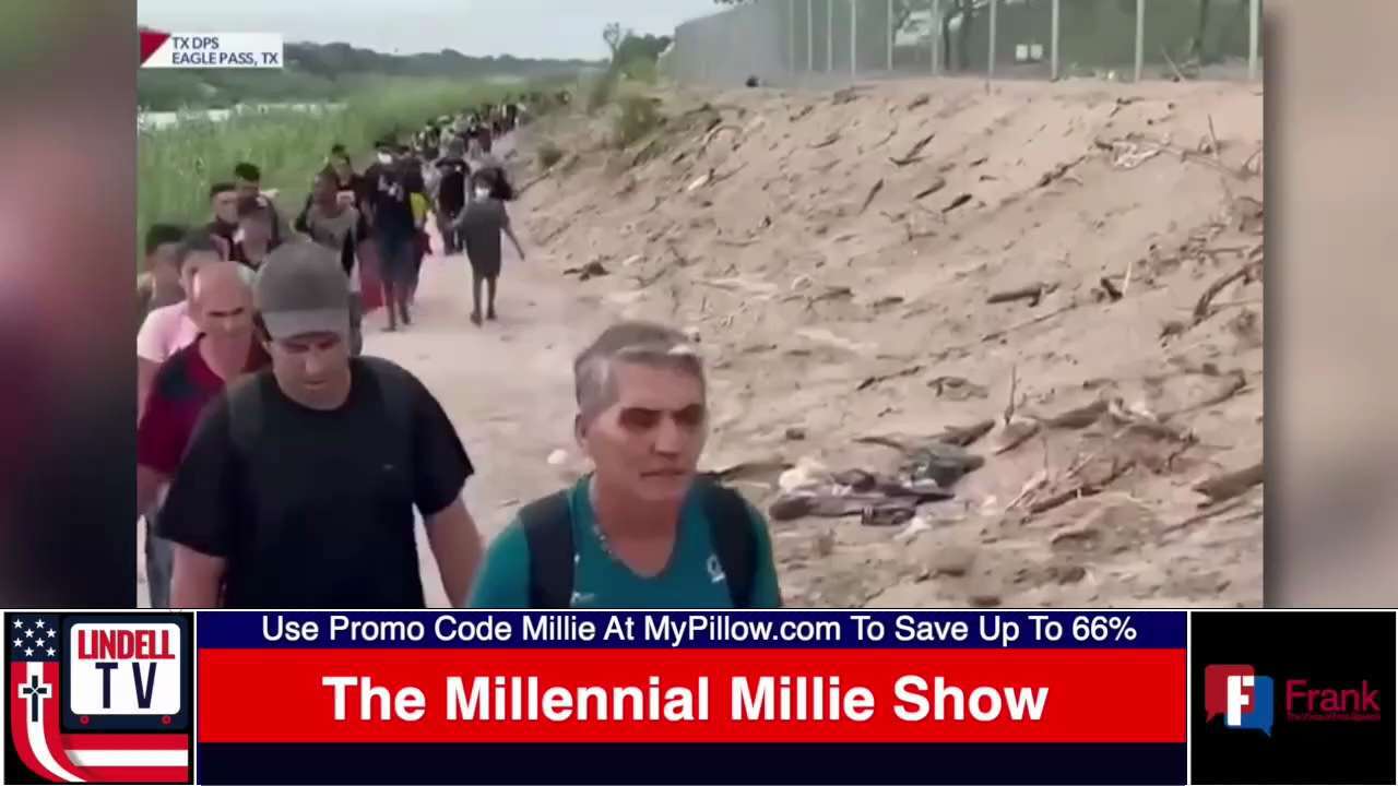 LindellTV on GETTR : The Complex Network of Smugglers and Coyotes is Much More Sophisticated Than Most Would Think   https://frankspeech.com/video/millennial-millie-show-millie-weaver-05-19-2022  #MillieWeaver #MillenialMillie #FrankSpeech #LindellTV #Lin