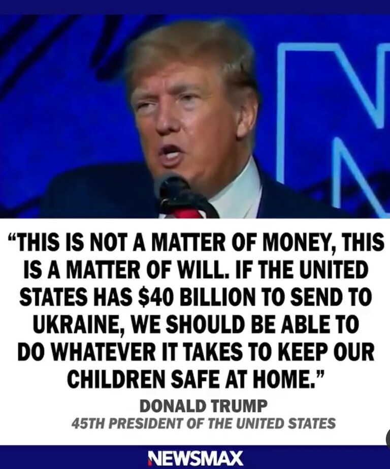 No more money for Ukraine!
๐บ๐ธ๐บ๐ธ๐บ๐ธ
Repost and follow:
@onlytrump1